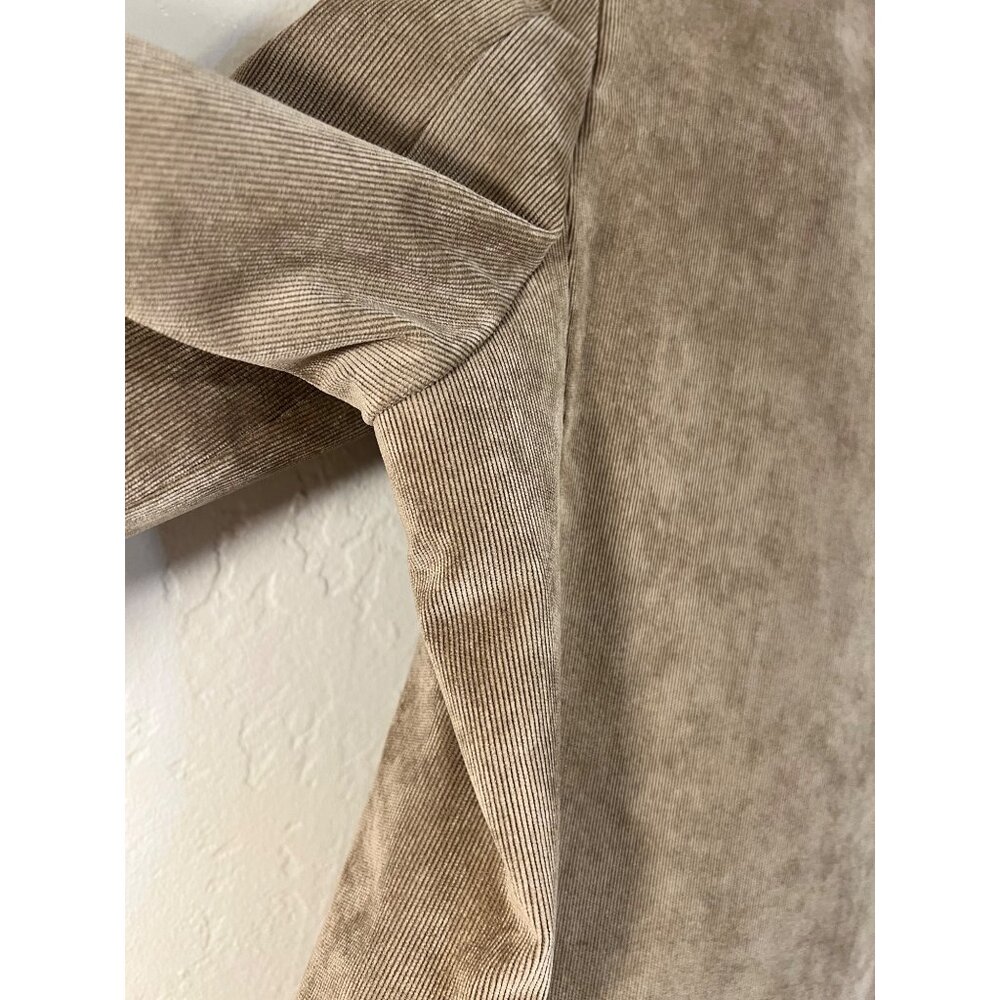 VTG Chaps Ralph Lauren Men's 44L Tan Corduroy Blazer Jacket Sport Coat Career - Picture 6 of 14